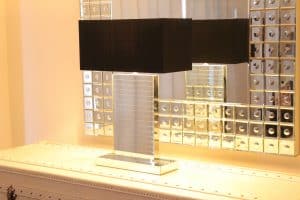 Porta Romana Lamelles de Miroir GLB30