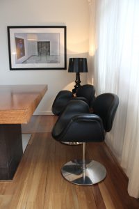 Black Little tulip Pierre Paulin Artifort