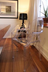Kartell Louis Ghost transparents