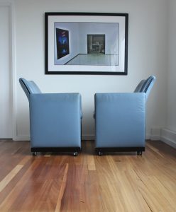 Geoffrey Harcourt baby blue Artifort