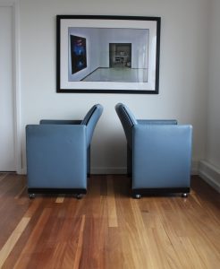 Geoffrey Harcourt baby blue Artifort