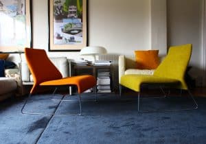 B&B Italia Green Lazy chair Patricia Urquiola