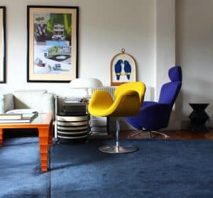 House of Pac Little tulip Pierre Paulin Artifort Yellow Knoll Textile