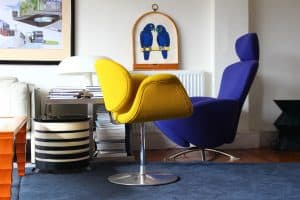 House of Pac Little tulip Pierre Paulin Artifort Yellow Knoll Textile