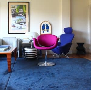 House of Pac Little tulip Pierre Paulin Artifort Fushia Knoll Textile