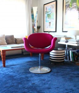 House of Pac Little tulip Pierre Paulin Artifort Fushia Knoll Textile