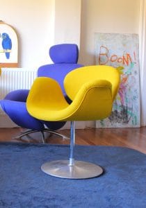 House of Pac Little tulip Pierre Paulin Artifort Yellow Knoll Textile