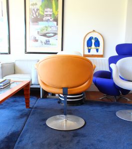 House of Pac Little tulip Pierre Paulin Artifort caramel