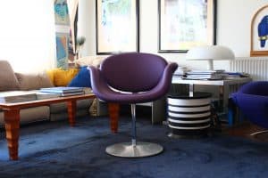 House of Pac Little tulip Pierre Paulin Artifort Violette