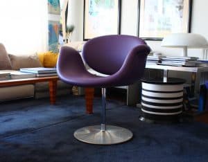 House of Pac Little tulip Pierre Paulin Artifort Violette