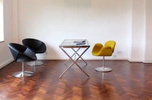 Porada Stylo Desk with little tulip Artifort Pierre Paulin