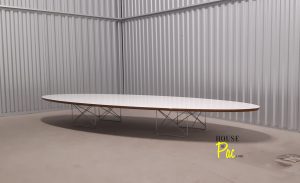 House of Pac - Elliptical table ETR Eames Vitra White