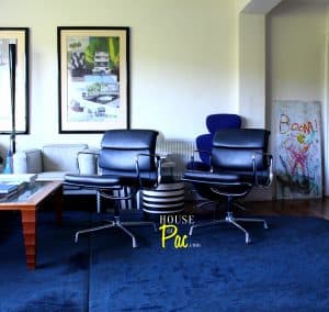 House of Pac - Vitra Softpad EA208 black leather