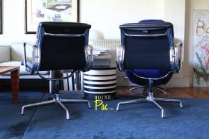 House of Pac - Vitra Softpad EA208 black leather