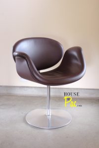 House of Pac - Sepia Leather Little Tulip Pierre Paulin Artifort