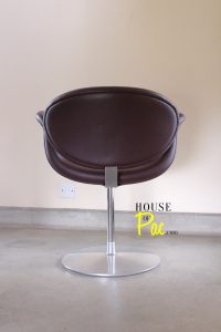 House of Pac - Sepia Leather Little Tulip Pierre Paulin Artifort