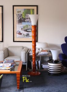 House of Pac - Giorgetti Palmus floor and table lamps by Leon Krier
