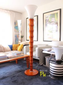 House of Pac - Giorgetti Palmus floor and table lamps by Leon Krier