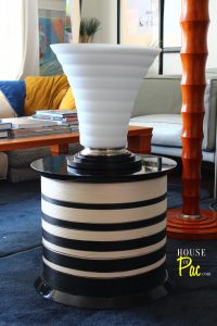 House of Pac - Giorgetti Palmus floor and table lamps by Leon Krier