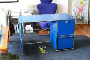House of Pac - USM Haller blue desk