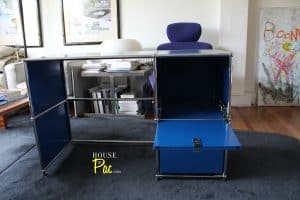 House of Pac - USM Haller blue desk