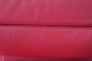 House of Pac - Red Eames Soft Pad EA217 chair by Vitra