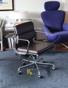 House of Pac - Brown EA217 leather Eames Vitra