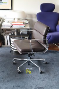 House of Pac - Brown EA217 leather Eames Vitra