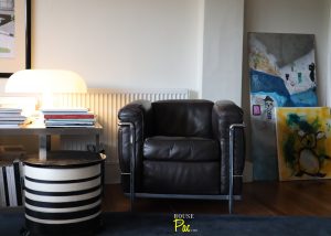 House of Pac - LC2 Cassina brown leather Le Corbusier Perriand