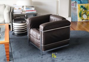 House of Pac - LC2 Cassina brown leather Le Corbusier Perriand