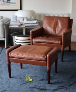 House of Pac - Kurt Ostervig Model 55 armchair and ottoman