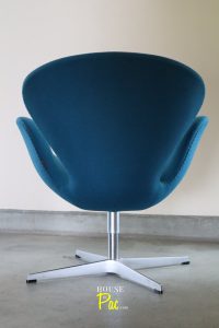 House of Pac - Swan chair Arne Jacobsen Fritz Hansen turquoise