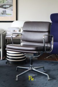 House of Pac - EA208 Eames Vitra Brown Leather