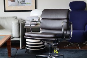 House of Pac - EA208 Eames Vitra Brown Leather