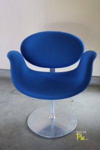 House of Pac - Little tulip blue wool Artifort Pierre Paulin