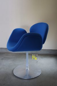 House of Pac - Little tulip blue wool Artifort Pierre Paulin
