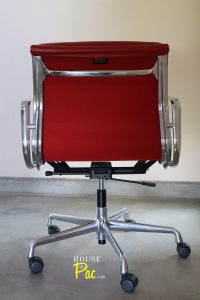House of Pac - Red leather EA217 Vitra Eames