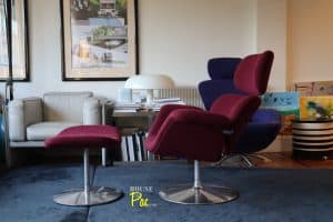 House of Pac - Big Tulip and ottoman by Pierre Paulin and Artifort