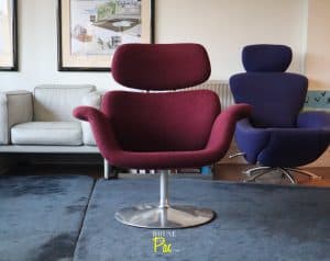 House of Pac - Big Tulip and ottoman by Pierre Paulin and Artifort