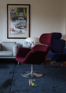 House of Pac - Big Tulip and ottoman by Pierre Paulin and Artifort