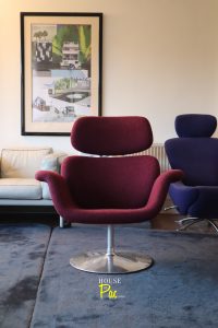 House of Pac - Big Tulip and ottoman by Pierre Paulin and Artifort