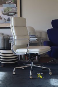 House of Pac - EA219 Softpad Eames Vitra White leather