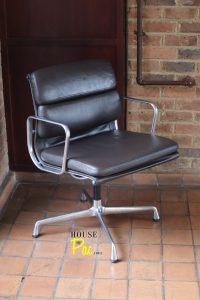 House of Pac - EA208 brown full leather Eames Vitra