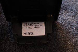 House of Pac - Red leather EA217 Vitra Eames