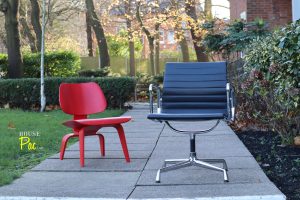 House of Pac - Red LCW by Eames and Vitra