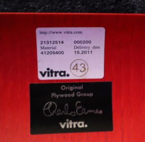 House of Pac - Red LCW by Eames and Vitra