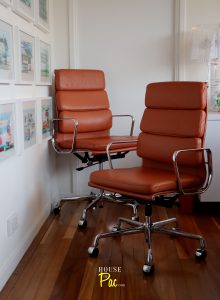 House of Pac - Cognac leather EA219 Eames Vitra