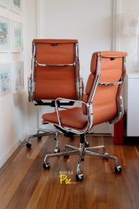 House of Pac - Cognac leather EA219 Eames Vitra