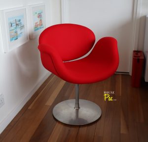 House of Pac - red little tulip Paulin Artifort