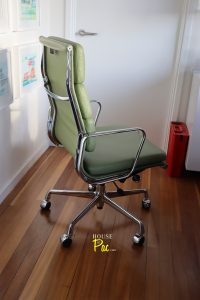 House of Pac - Green leather EA219 Eames Vitra